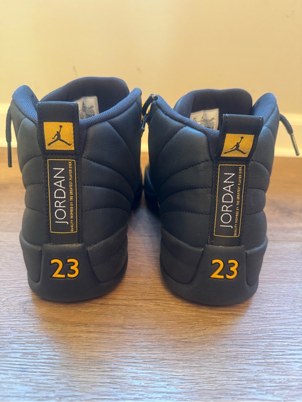 Nike Air Jordan 12 Retro "Black Taxi” 2022 Sneakers - Picture 6 of 9